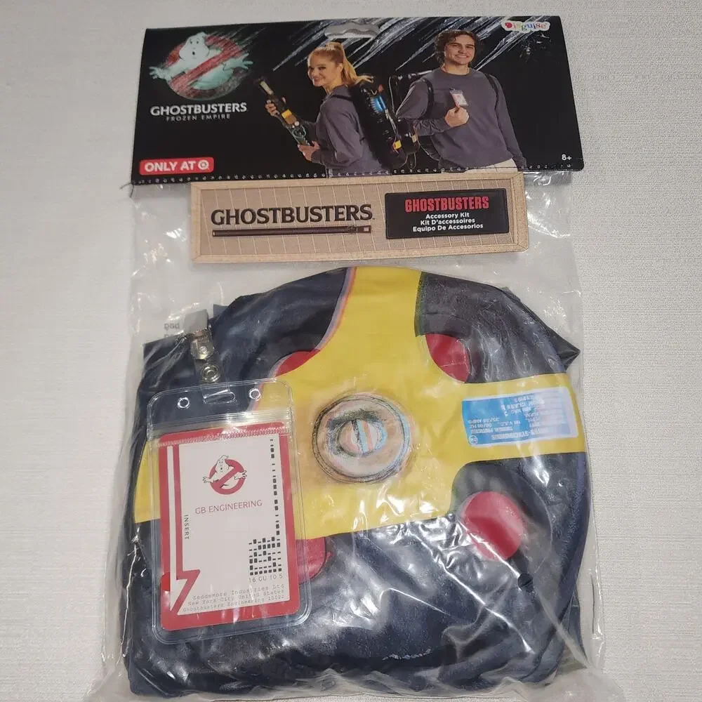 Ghostbuster frozen empire accessories kit inflatable proton pack and wand
